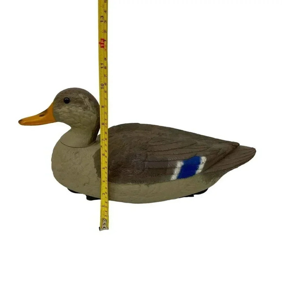 Herter's Realistic Mallard Hen Duck Decoy with Weights Hunting Wildlife Shooting - Picture 8 of 12